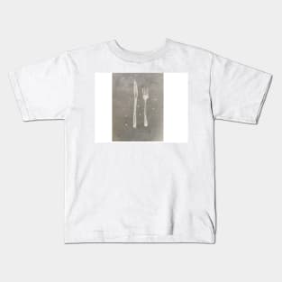 Knife and fork Kids T-Shirt